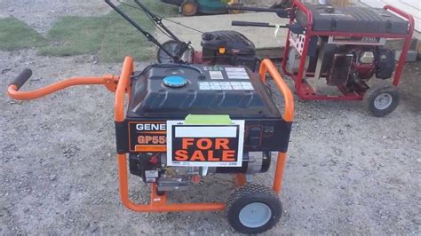 Generac GP6500 8000W Power Generator - Orange. . Craigslist generators for sale